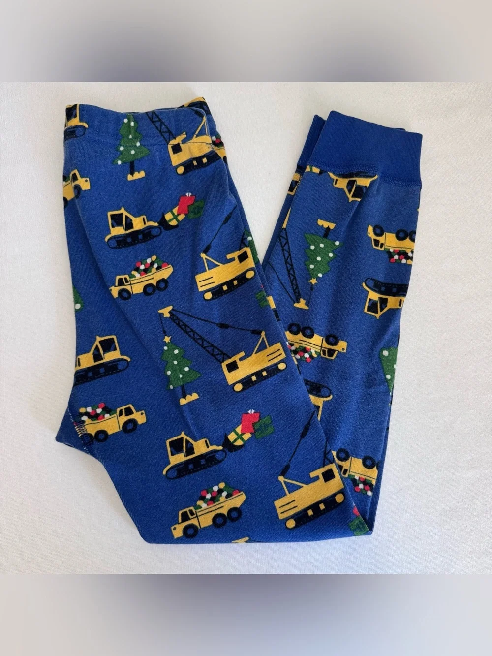 Hanna Andersson Boys Sz 6 Long John holiday pajamas